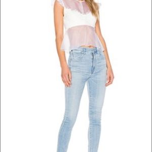 Citizen of Humanity High Rise Skinny Jean- Chrissy